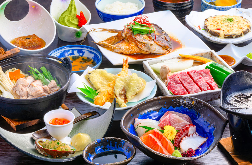 夕食