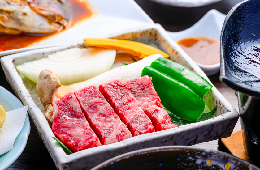 夕食