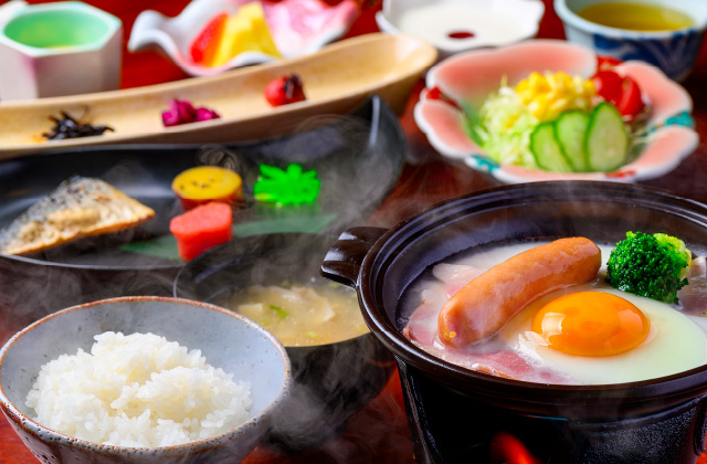 朝食