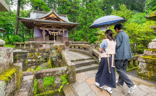 チェックアウトツアー 宇奈岐日女神社